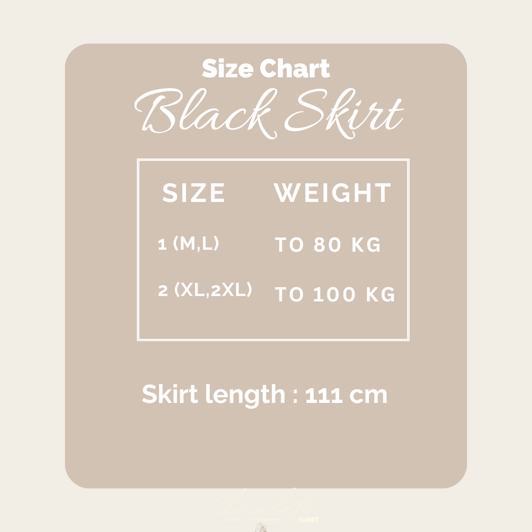 Black Iinen Skirt