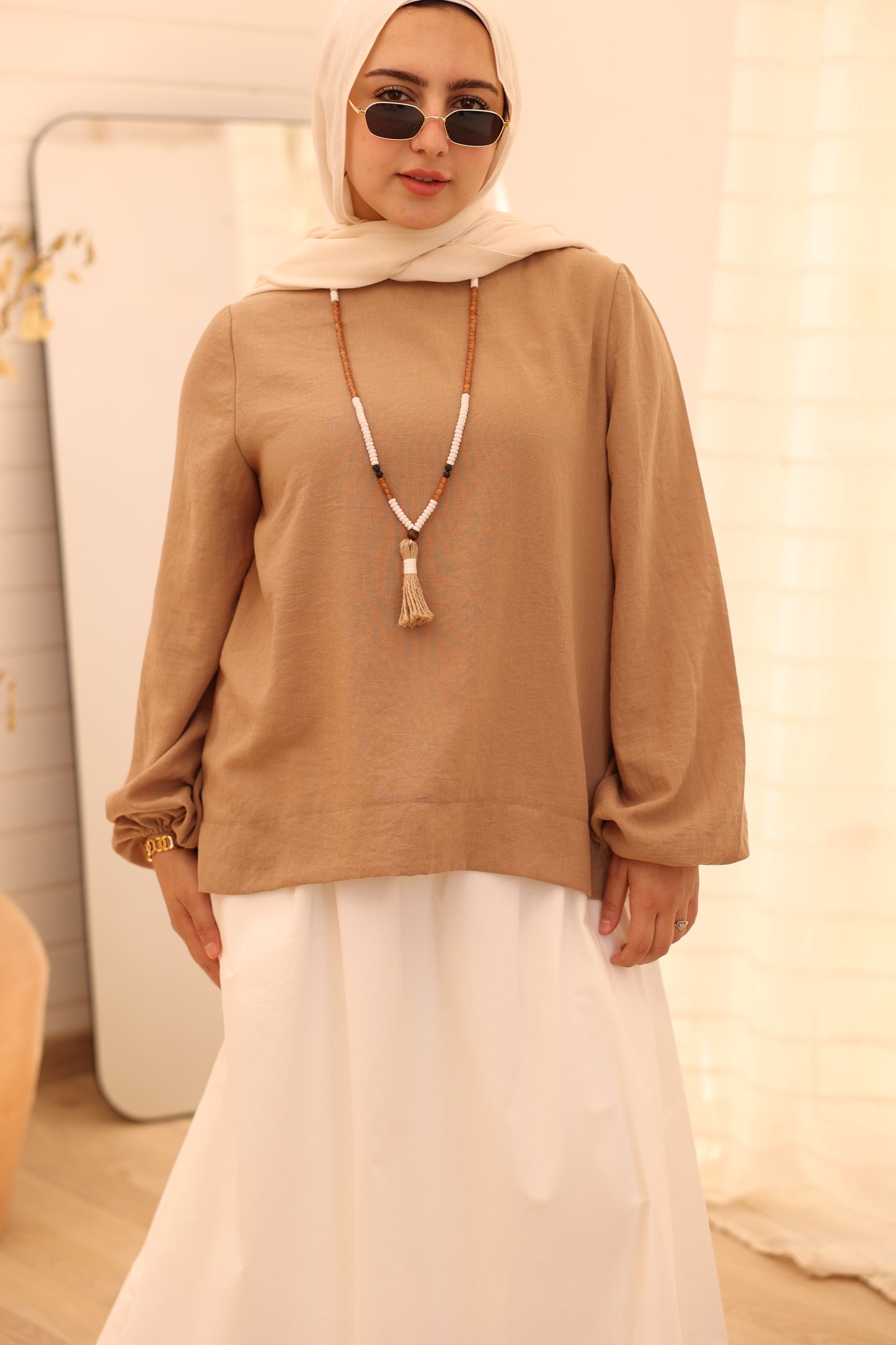 ChocoBon in Latte Blouse