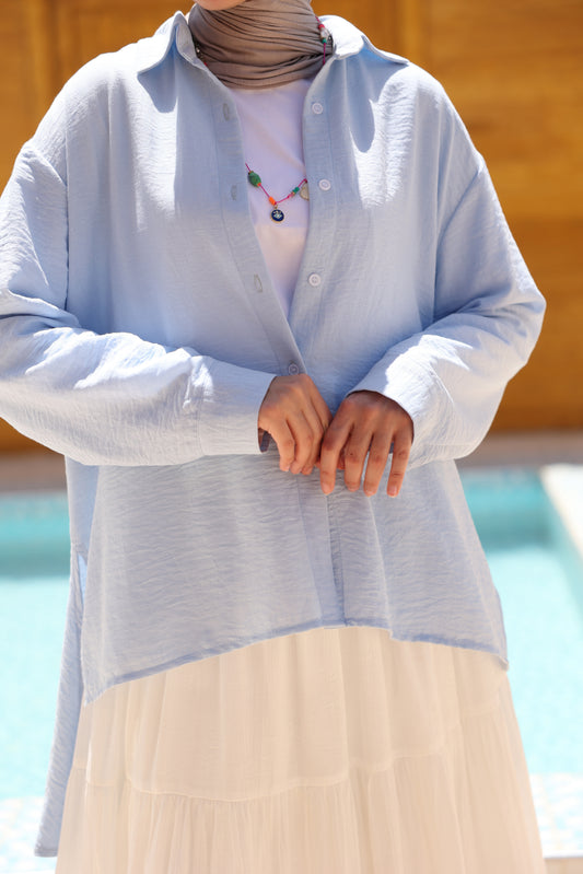 Sprinkles Shirt / Sky Blue