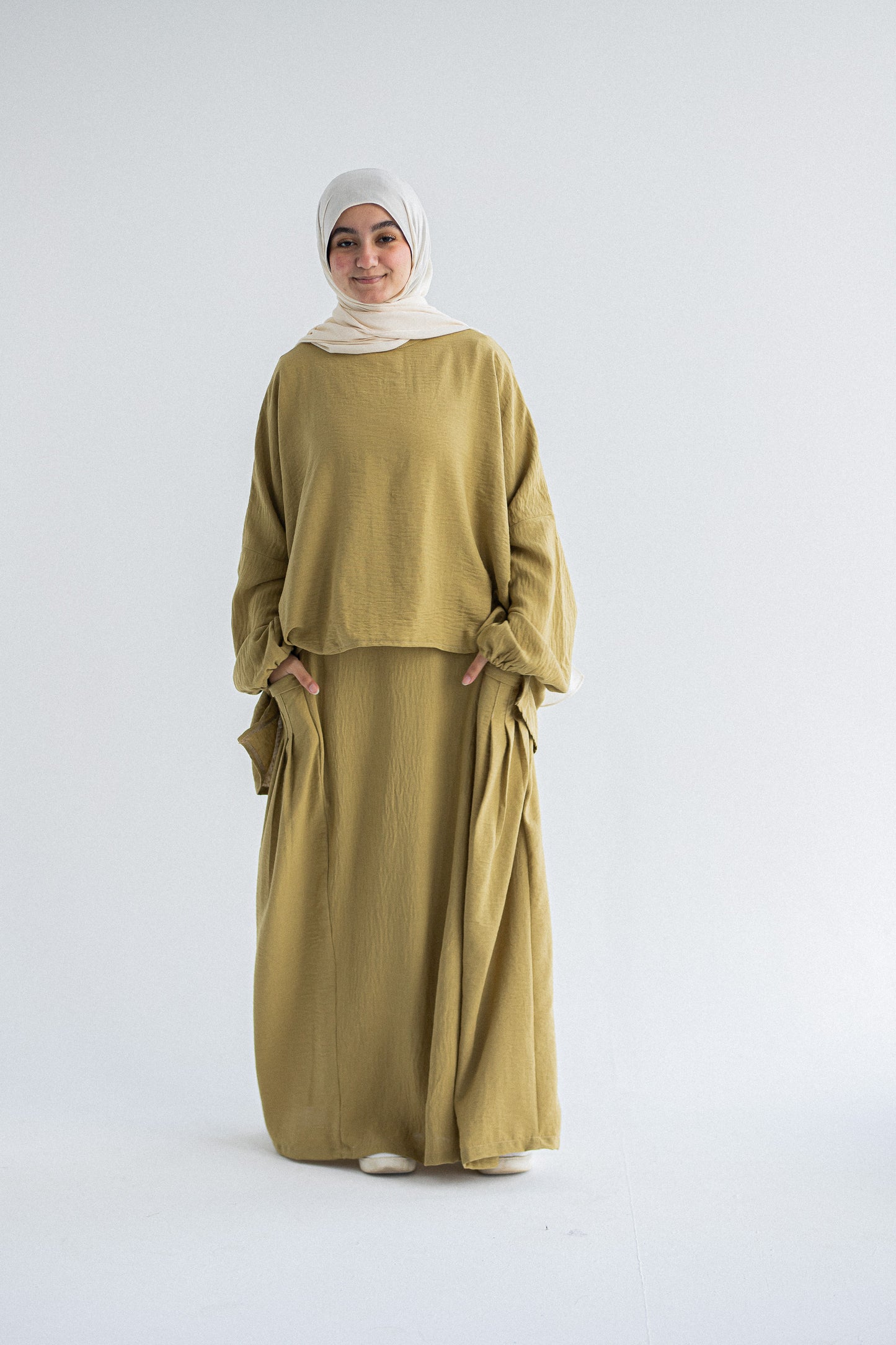 Truffles Skirt / Light Olive