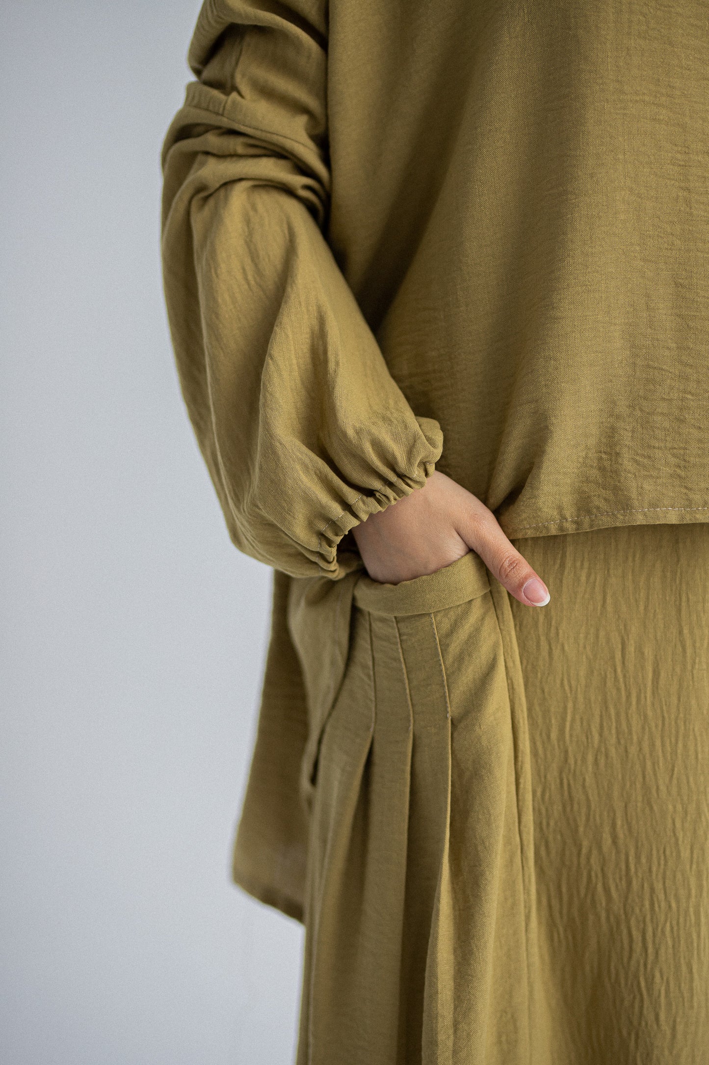 Truffles Skirt / Light Olive