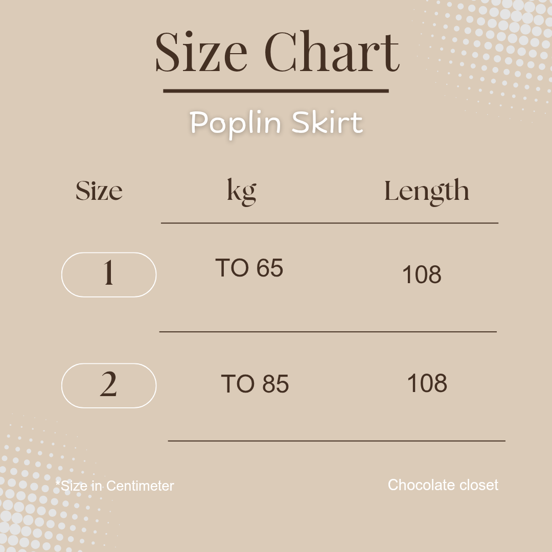 Poplin Skirt /Pink
