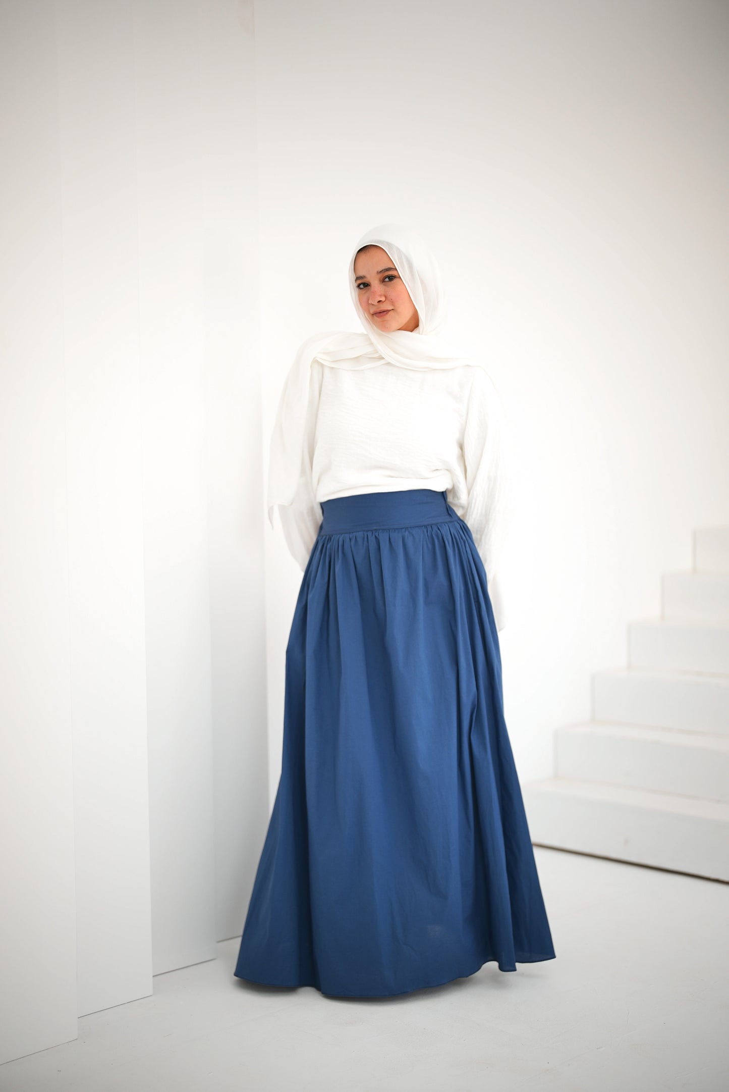 Poplin Skirt /Indiago