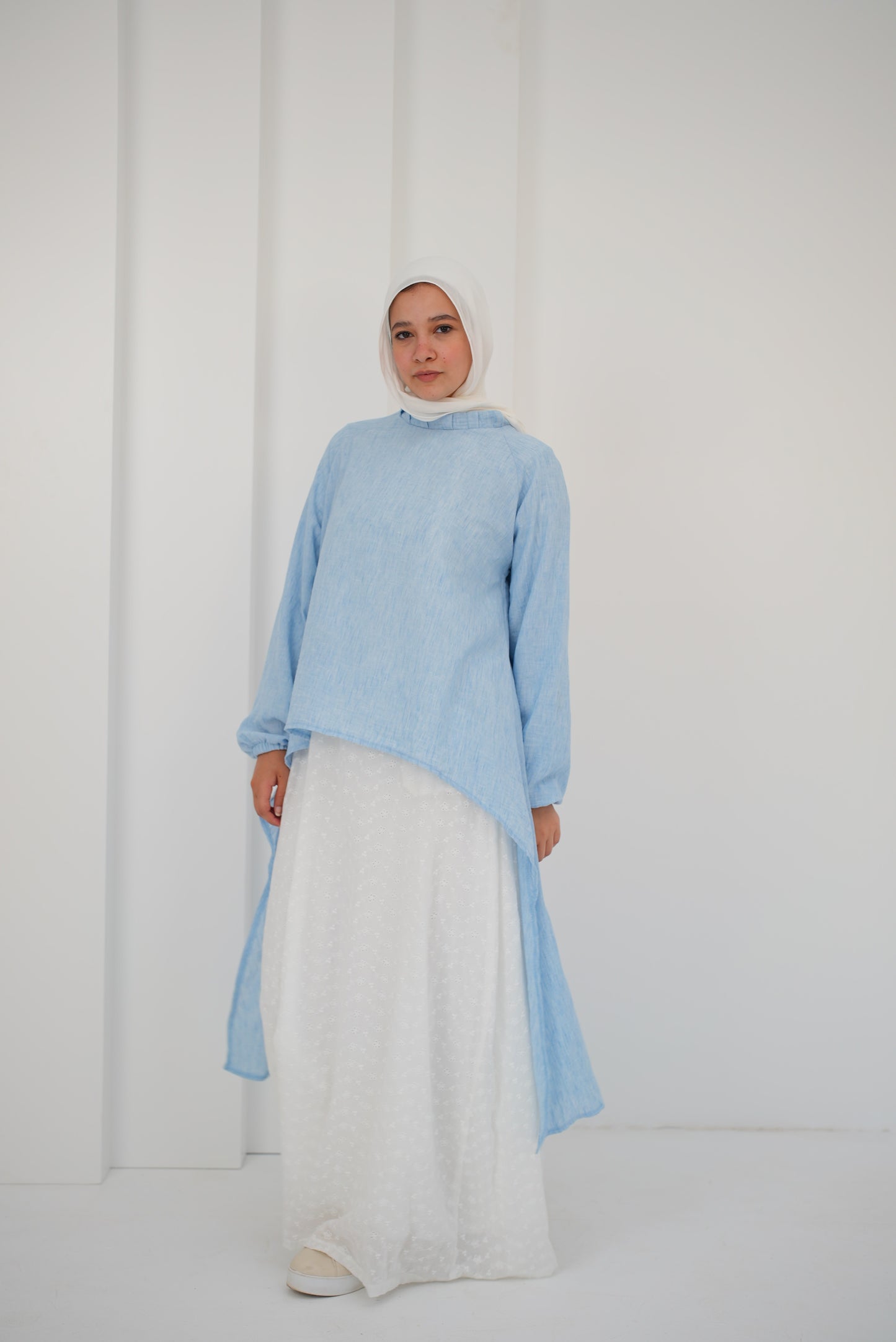 Haze Blouse / Light Blue