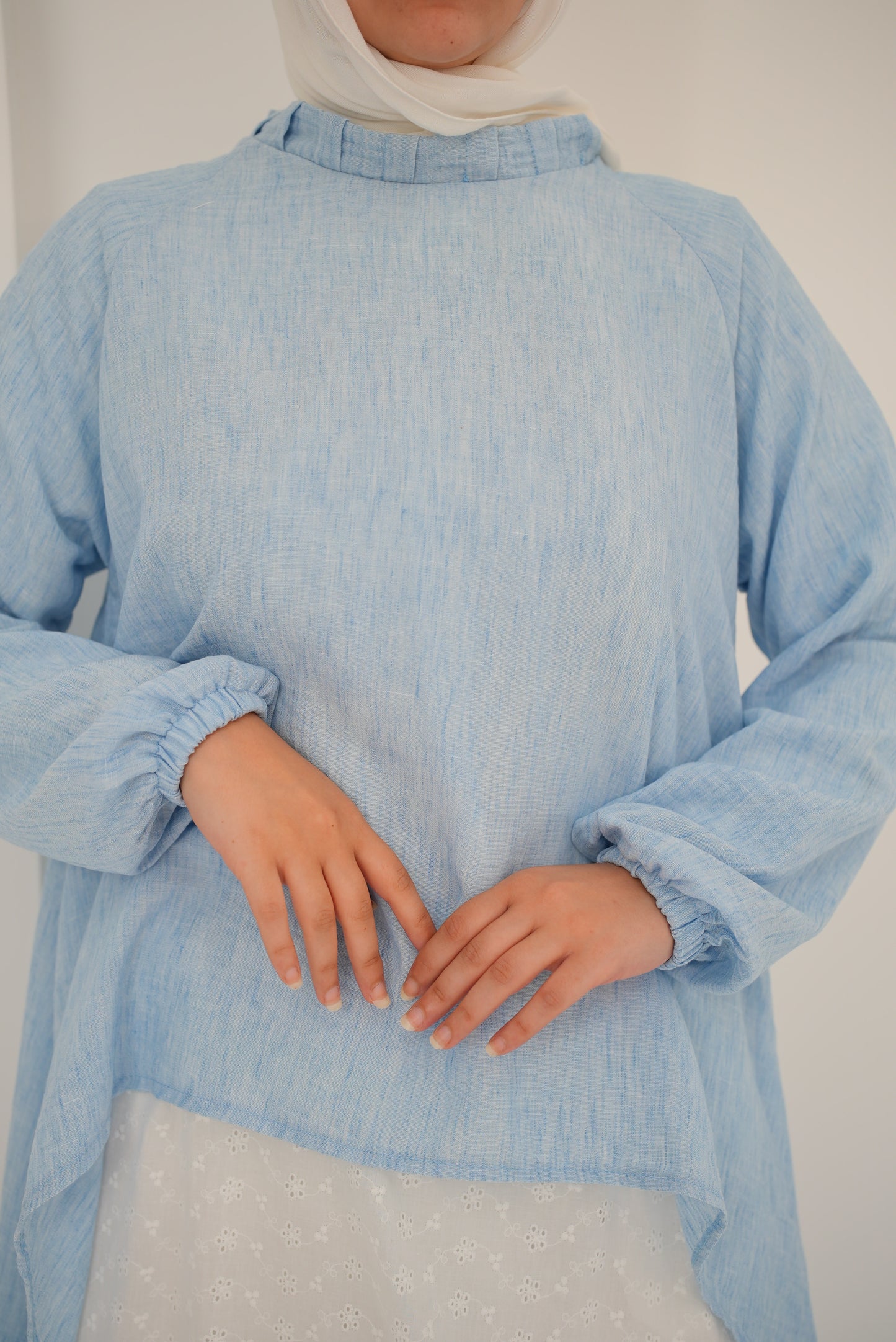 Haze Blouse / Light Blue