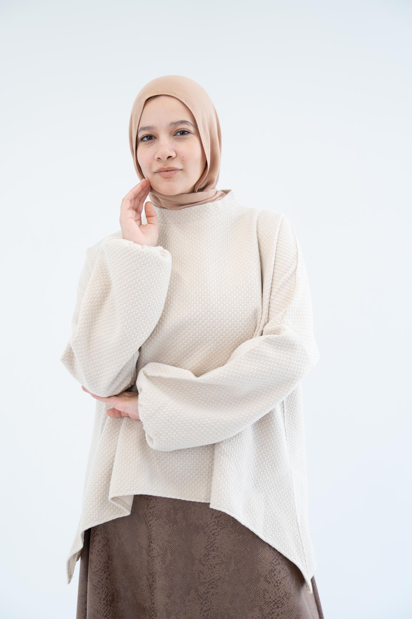 Vienna Blouse / Beige