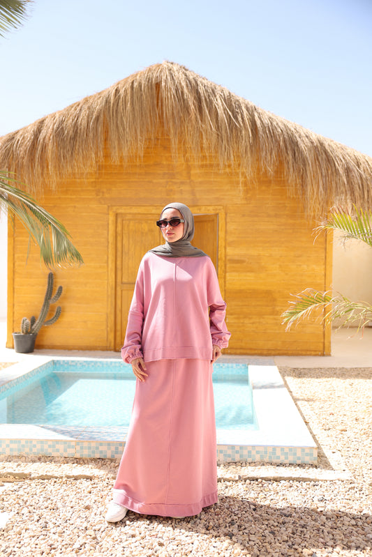 Cozy Daily Set /Pink