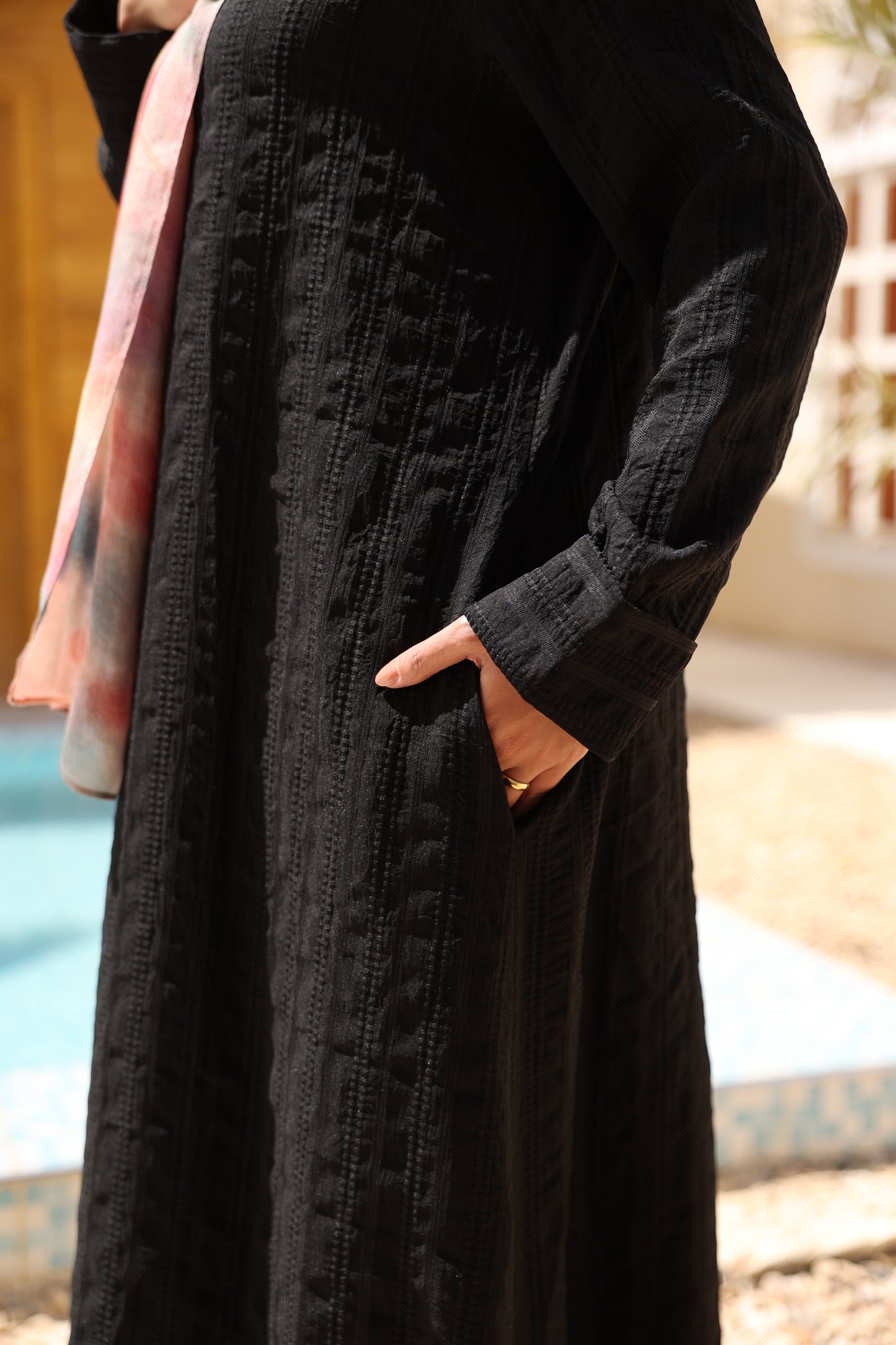 Melting Summer Dress / Black