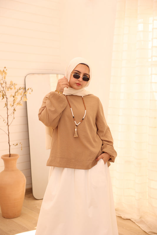 ChocoBon in Latte Blouse