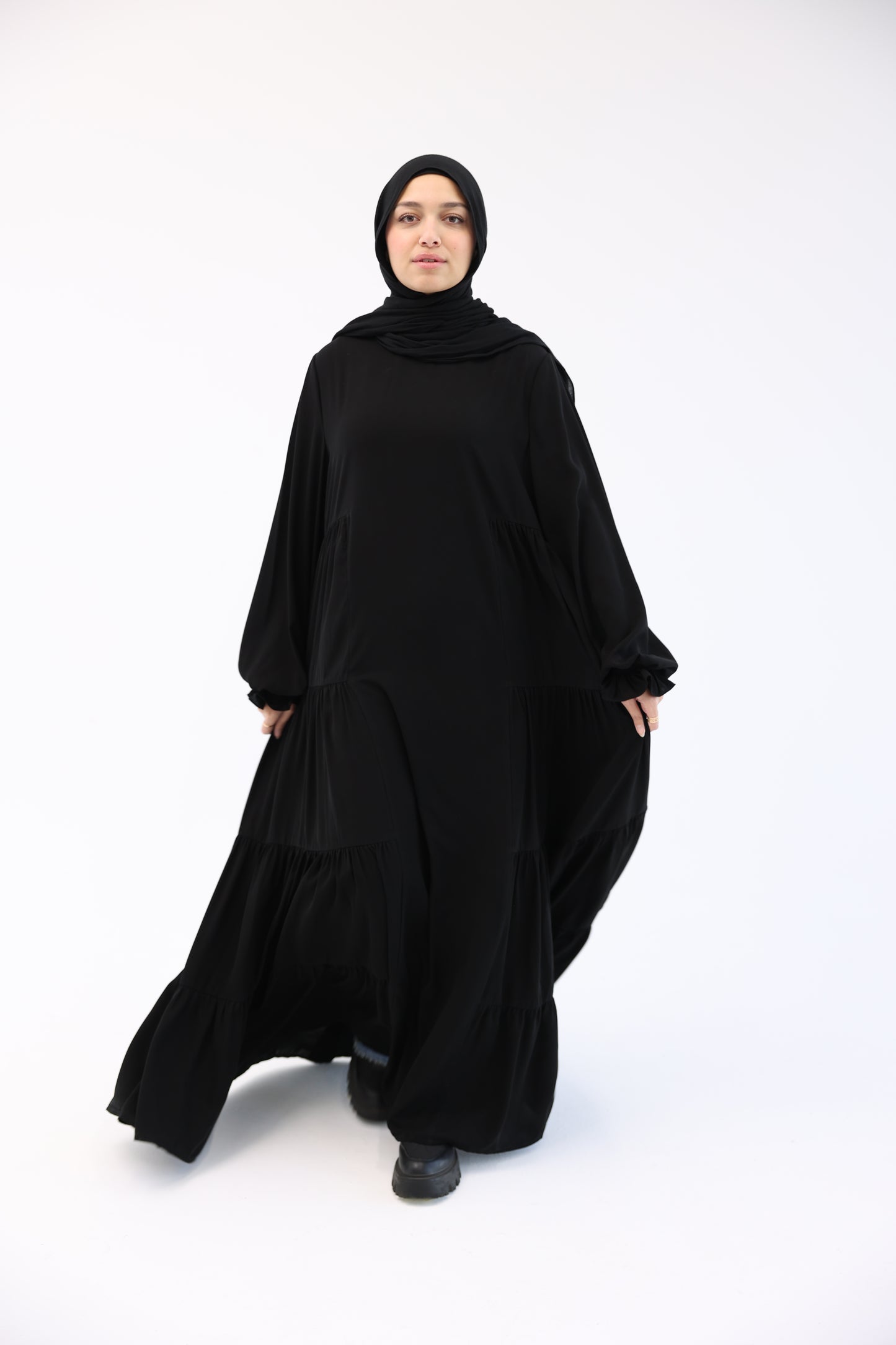 Black Butterfly Abaya