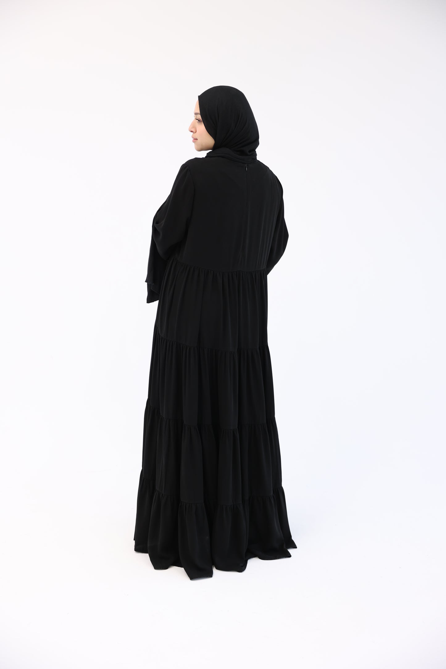 Black Butterfly Abaya