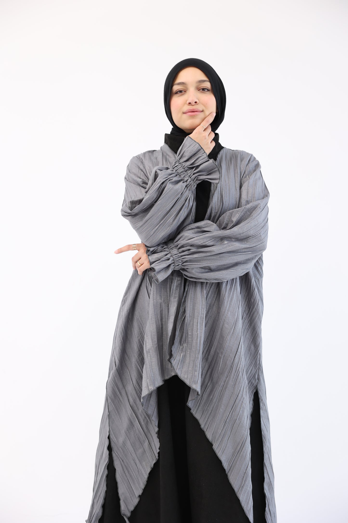 Moon Dust Cardigan / Gray