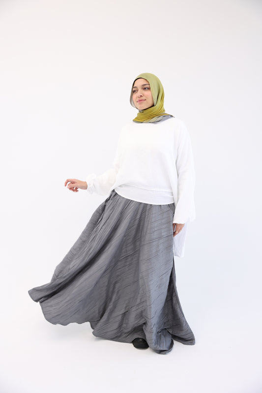 Moon Dust Skirt / Gray
