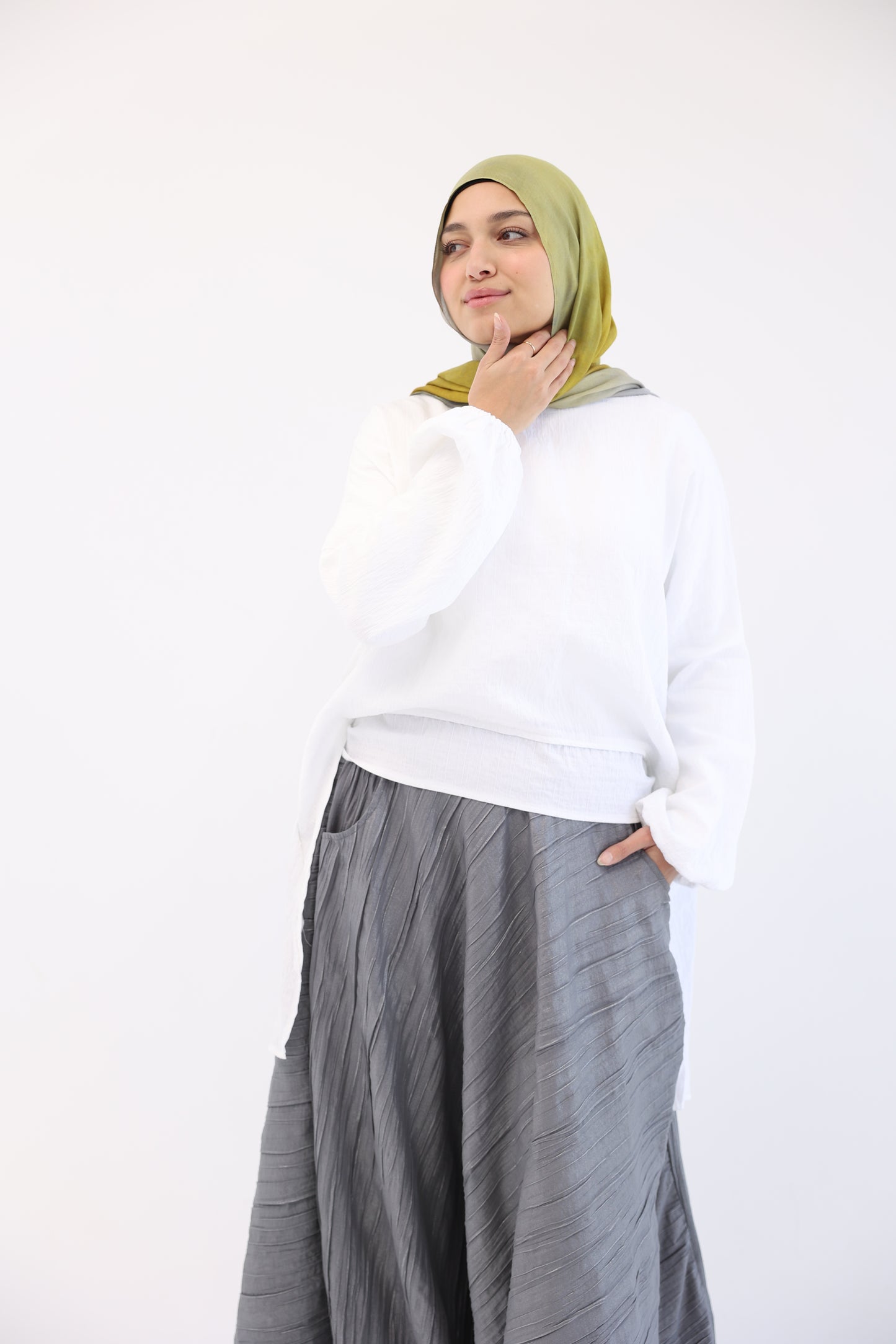 Moon Dust Skirt / Gray