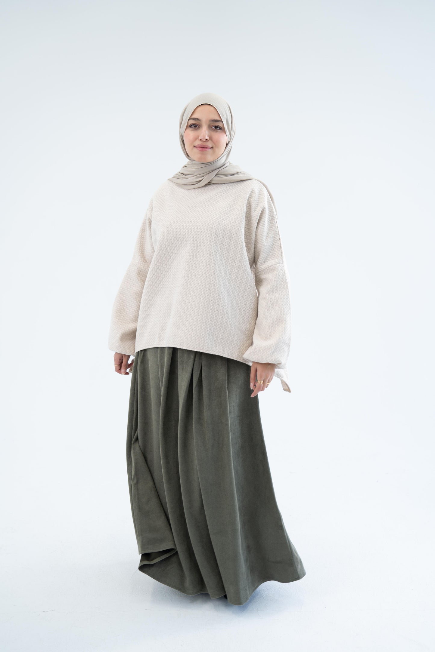 Vienna Blouse / Beige