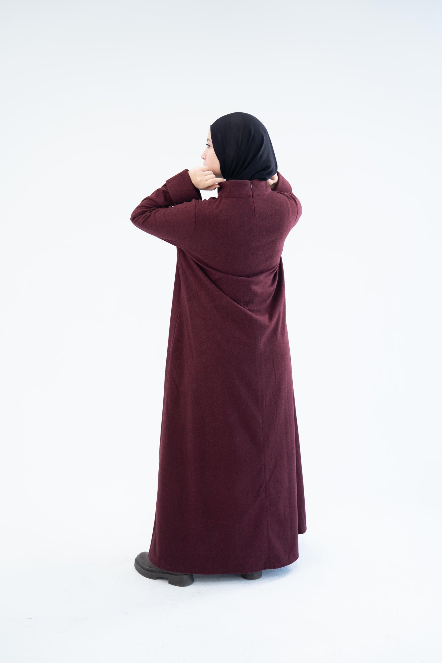 Eclair Dress /Burgundy