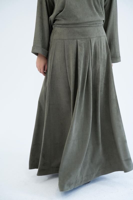 Toffee Skirt / Olive