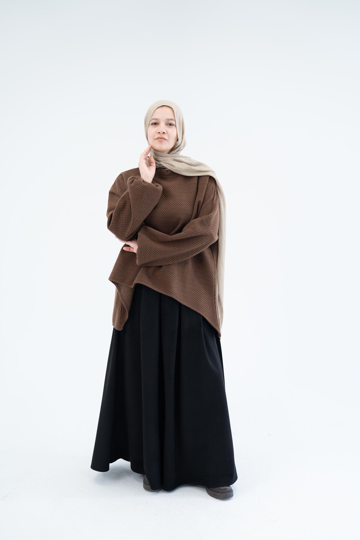 Vienna Blouse / Brown