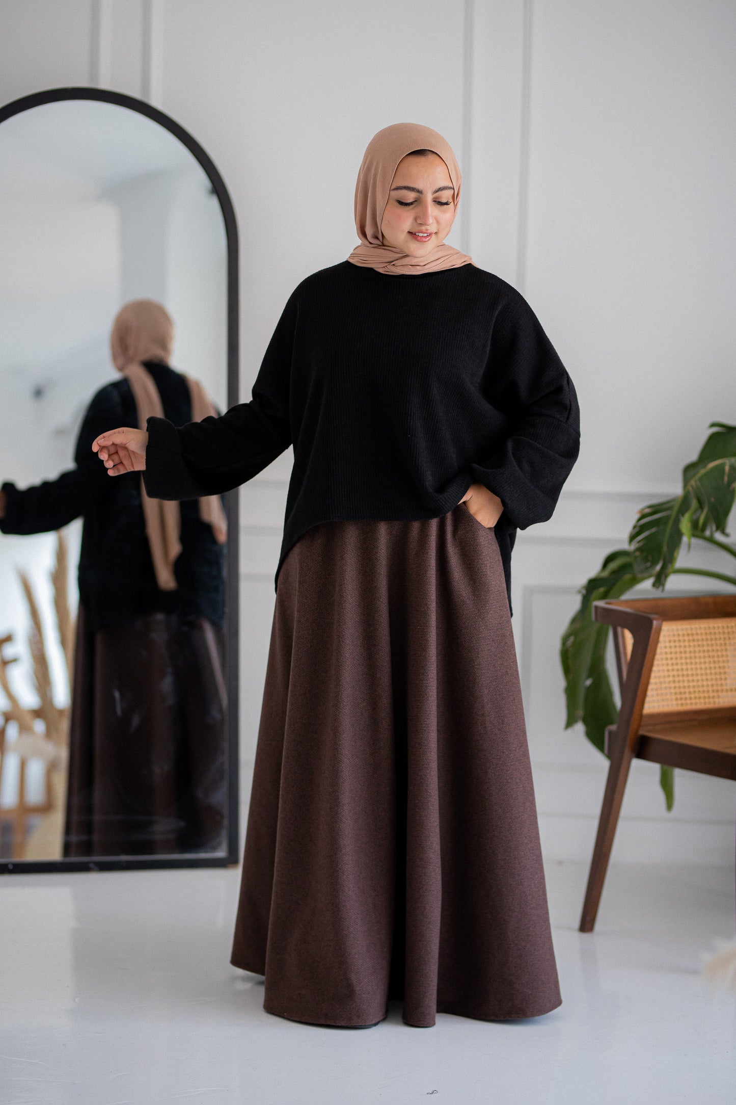 Winter Wool Skirt