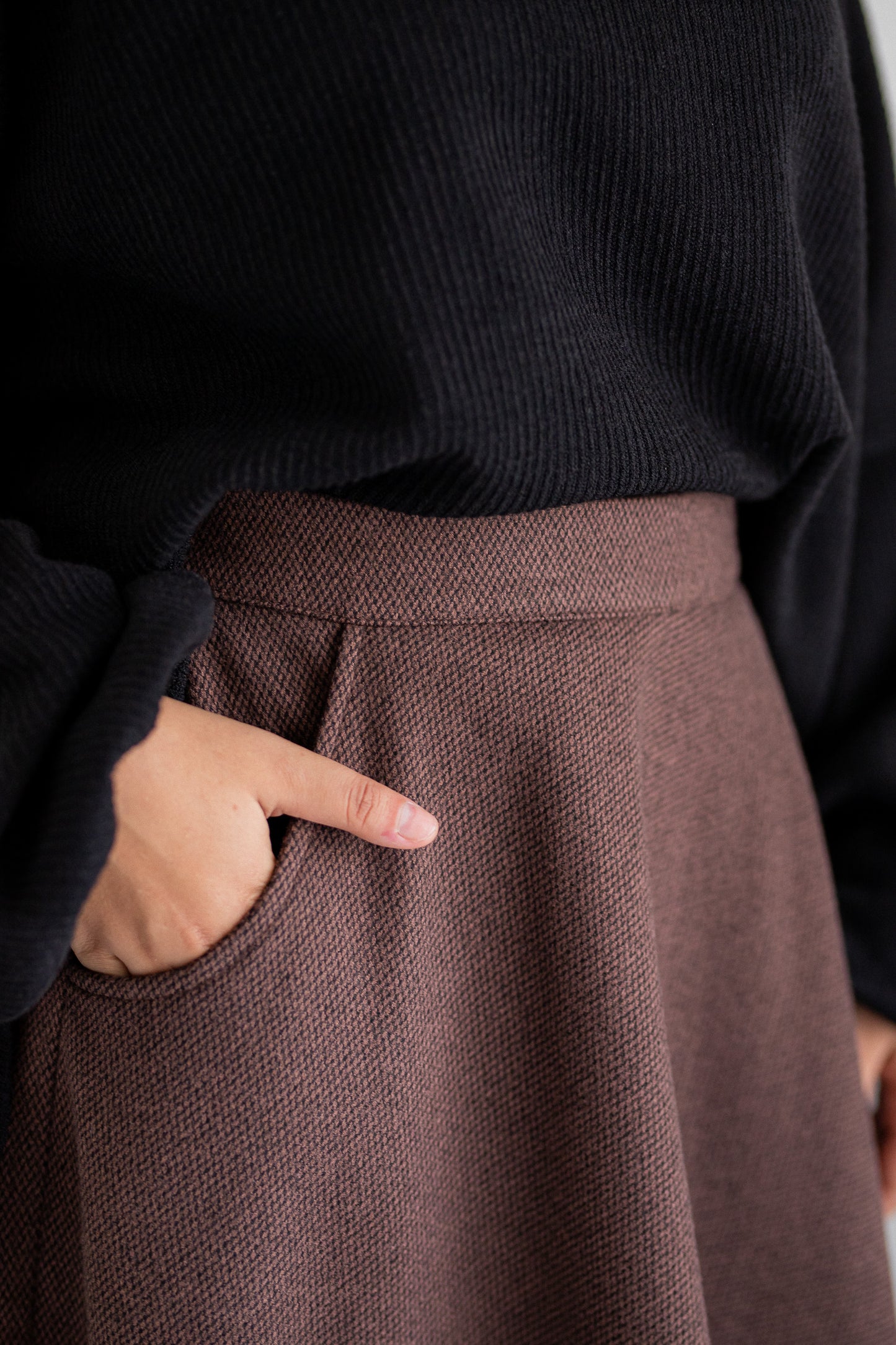 Winter Wool Skirt