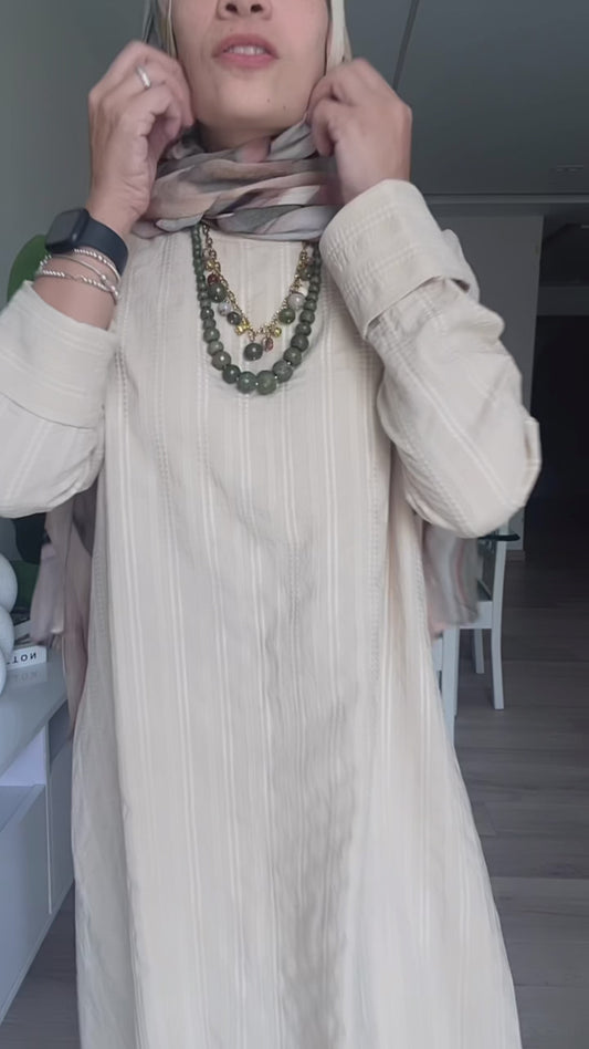 Melting Summer Dress / Beige