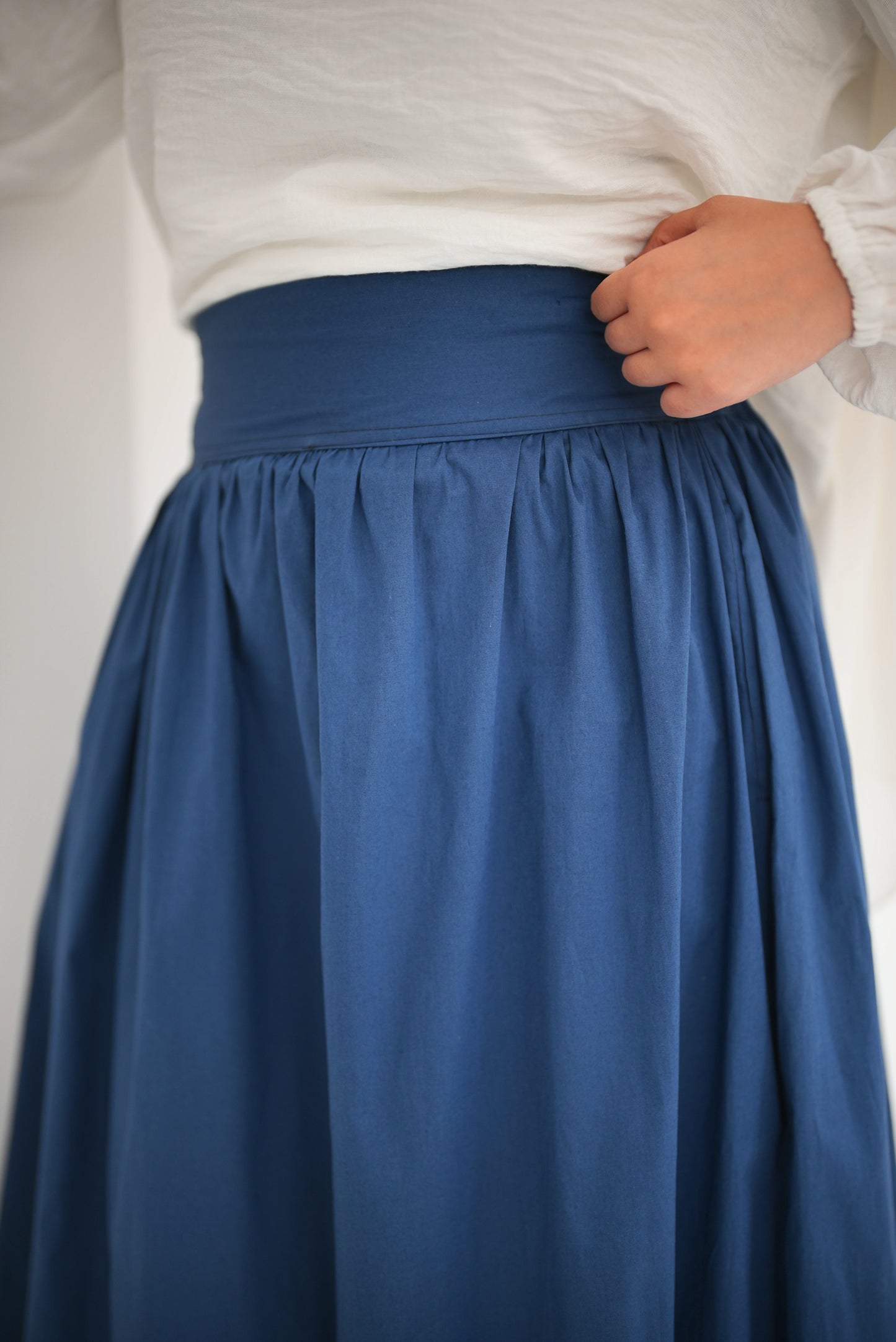 Poplin Skirt /Indiago