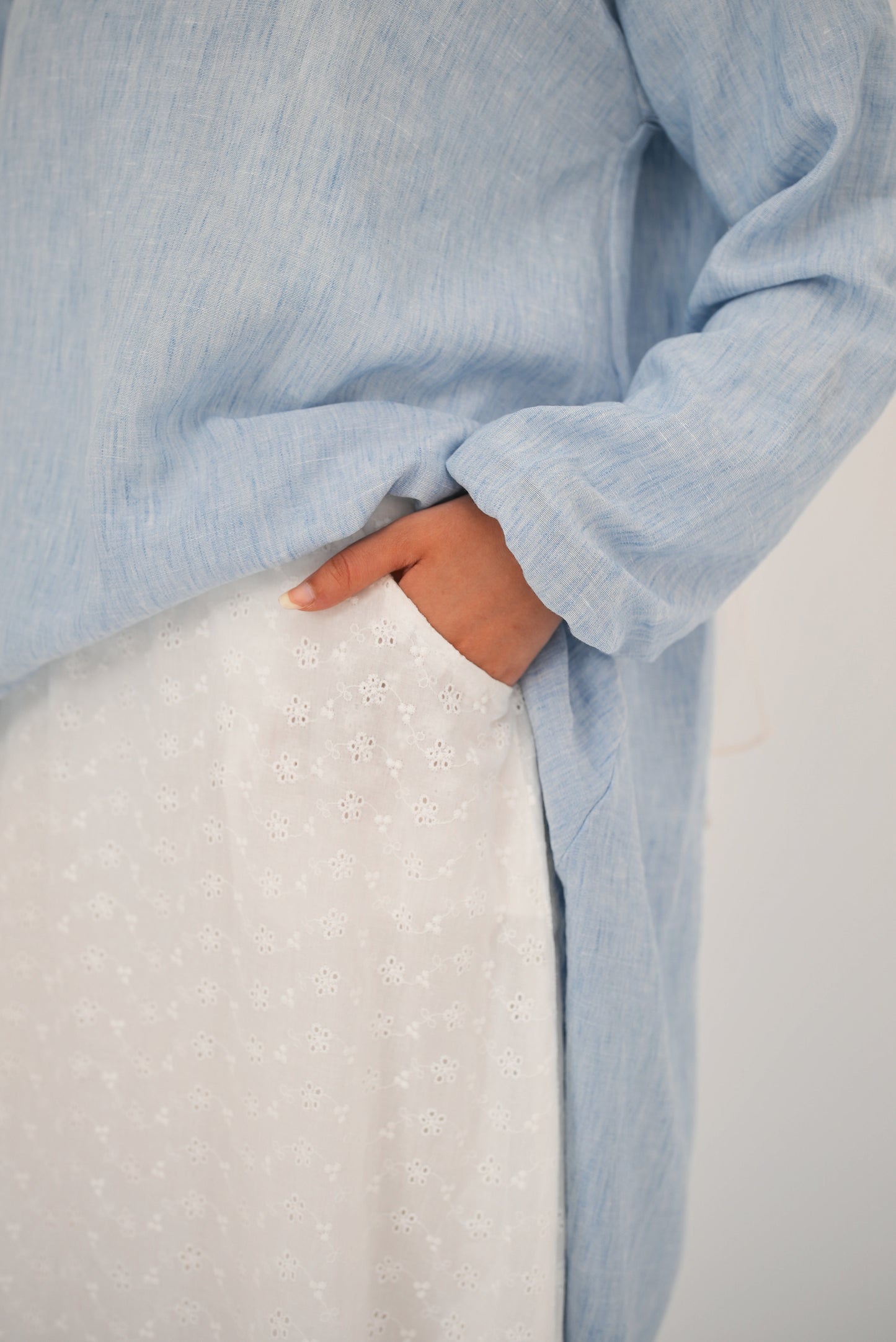 Embroidered Blossom Skirt