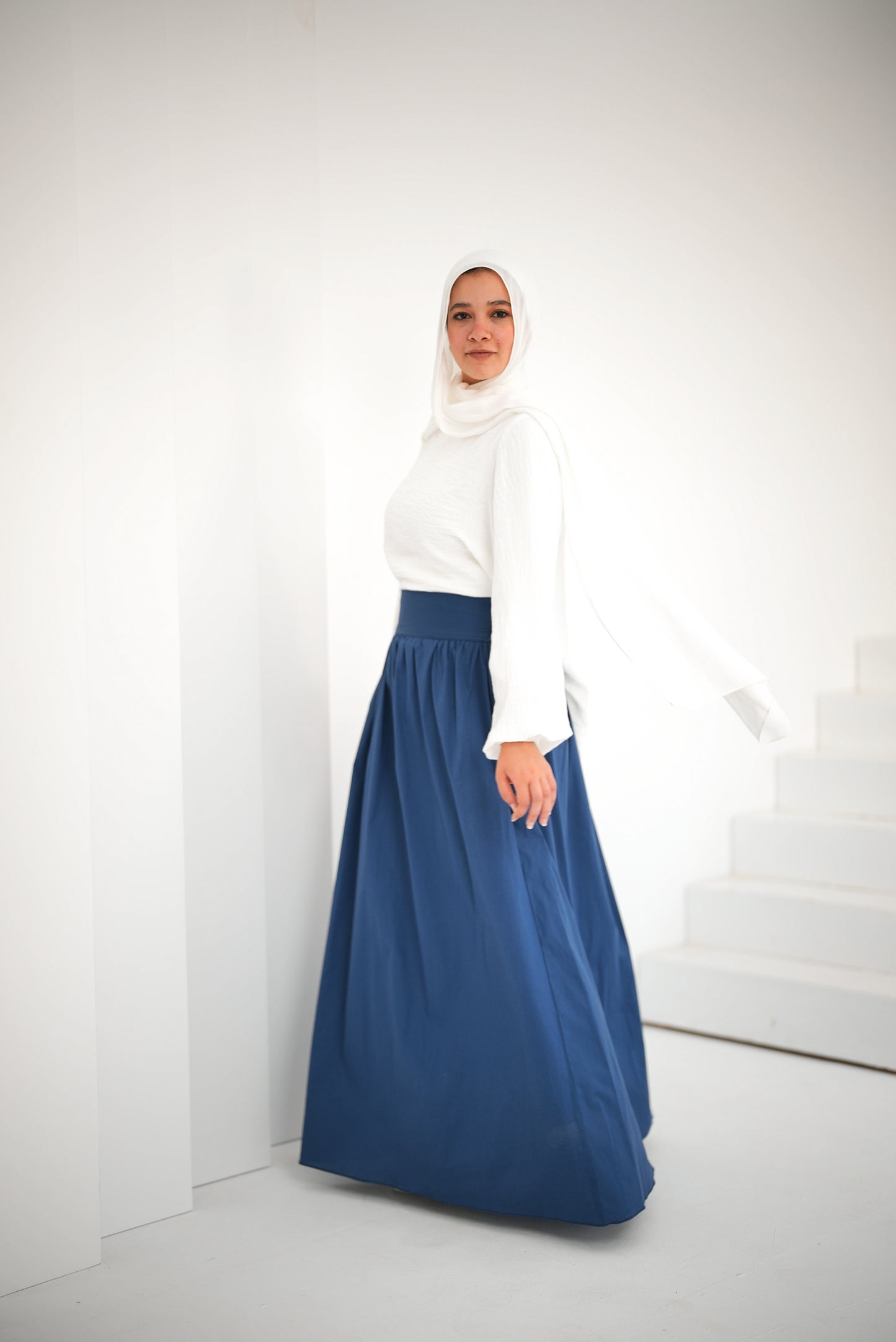 Poplin Skirt /Indiago