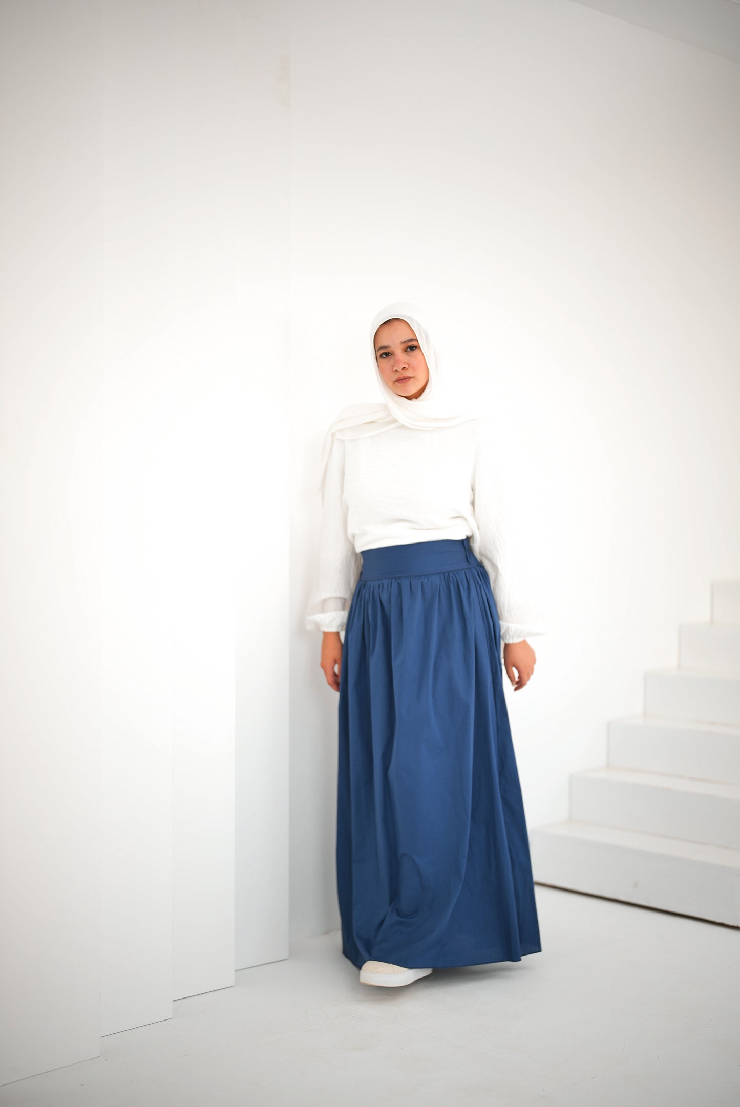Poplin Skirt /Indiago