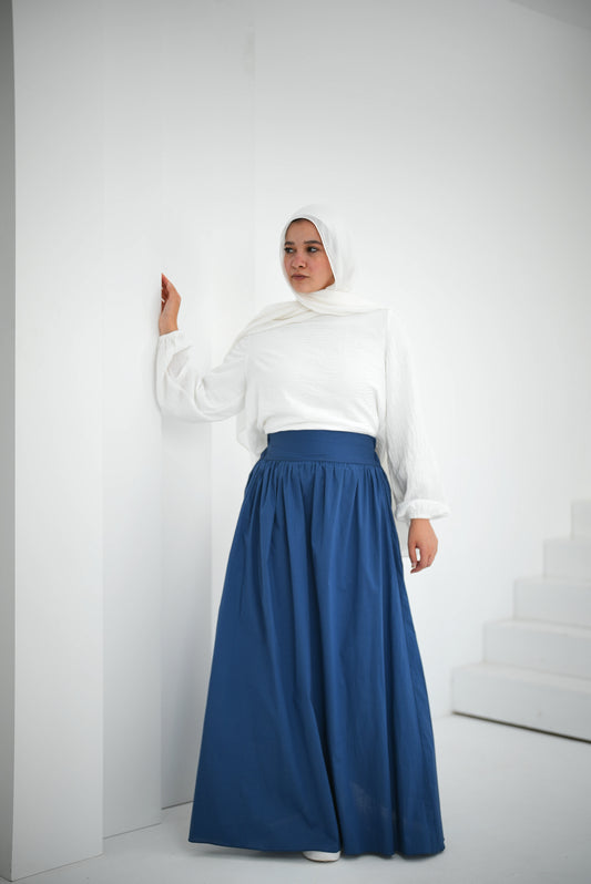 Poplin Skirt /Indiago