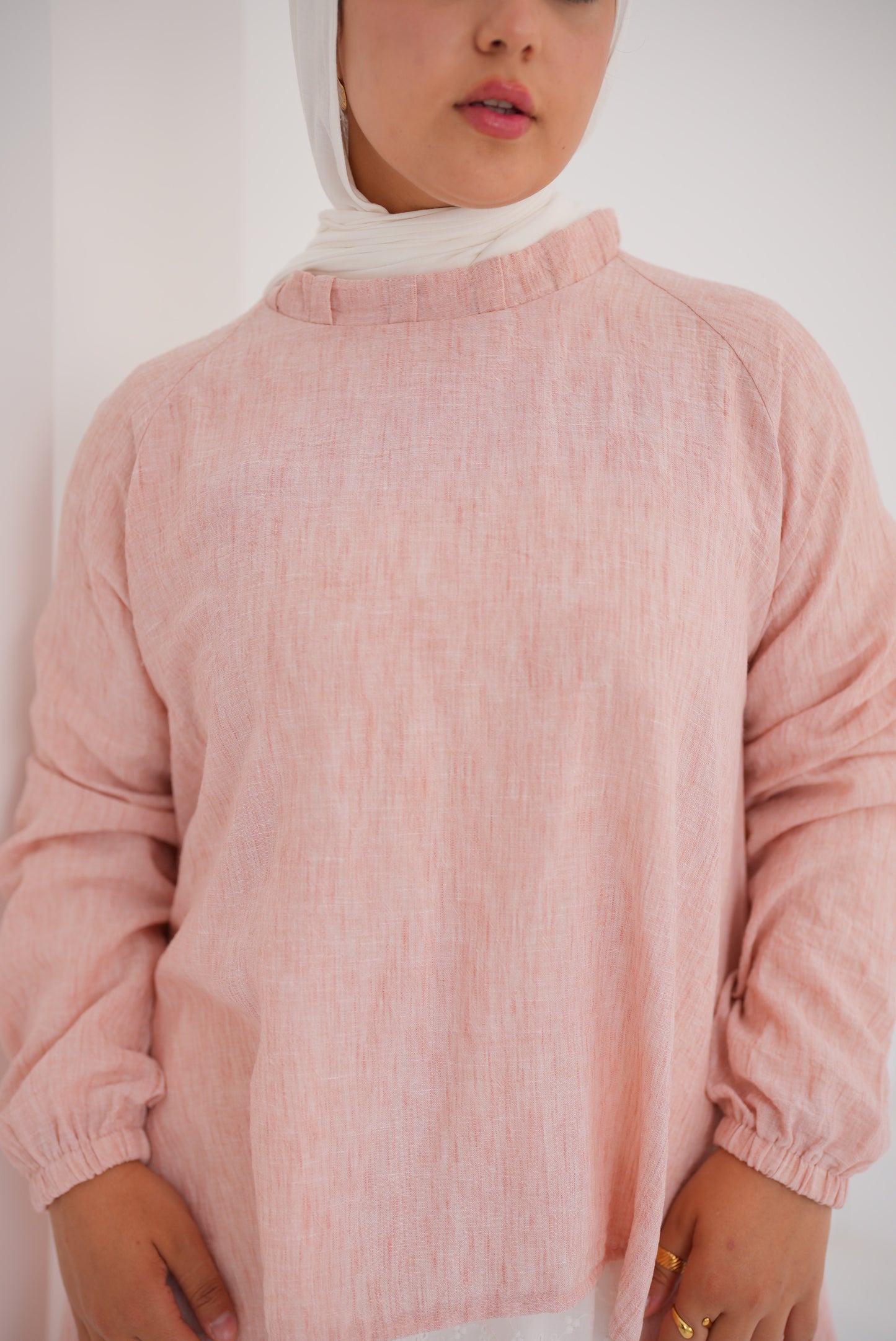 Haze Blouse / Blush Pink