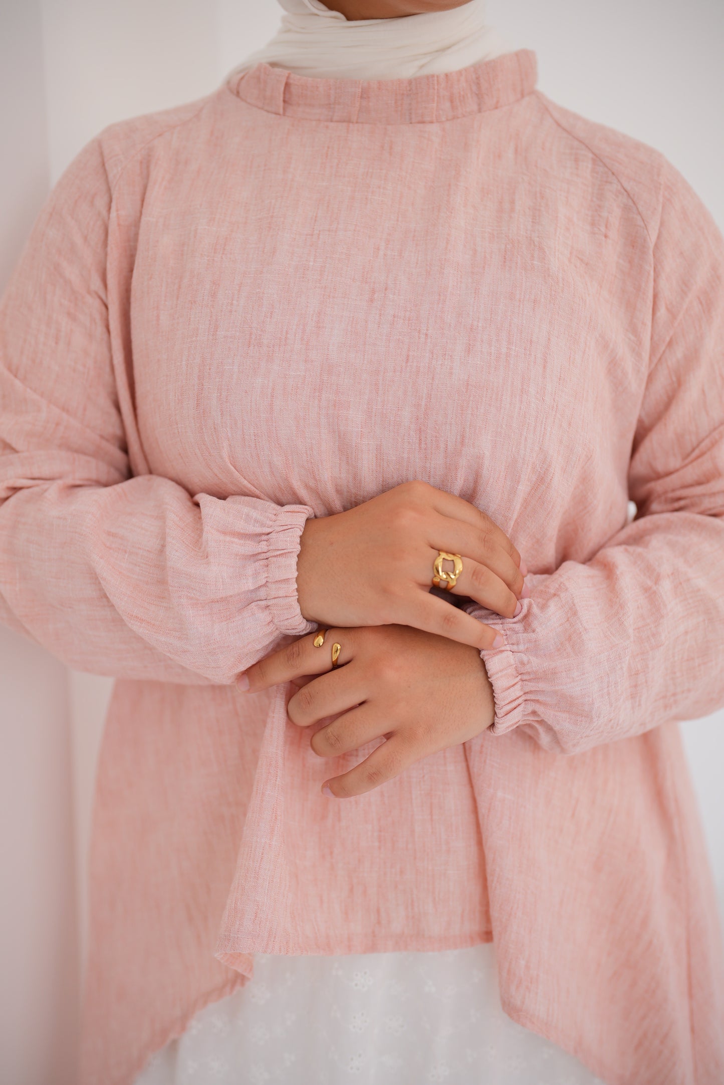 Haze Blouse / Blush Pink